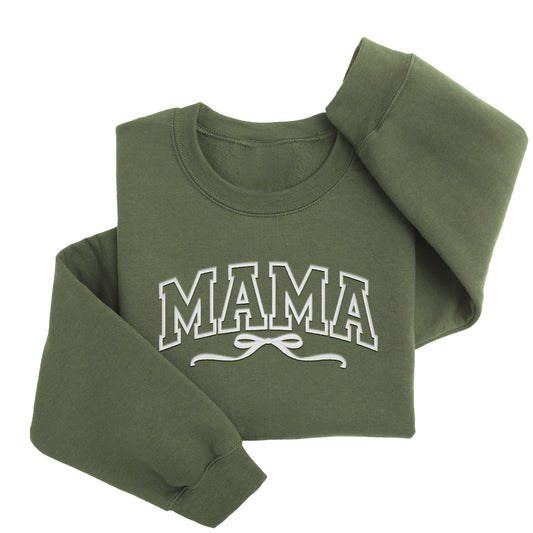 Embordered MAMA Sweatshirt MAMA Sweater E47