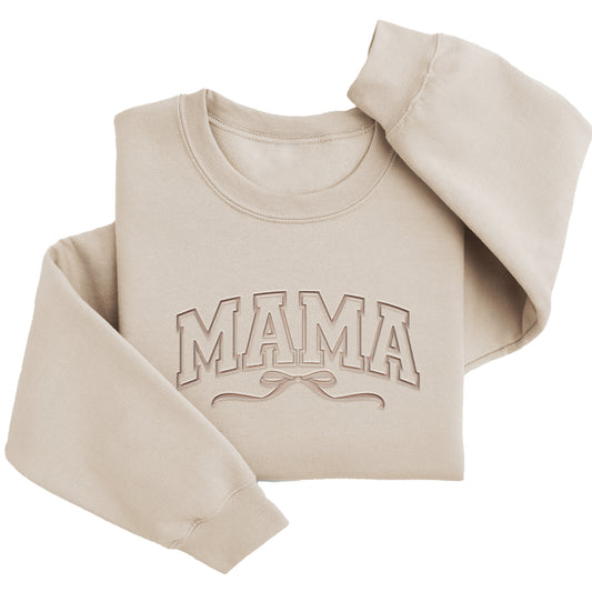Embordered MAMA Sweatshirt MAMA Sweater E47