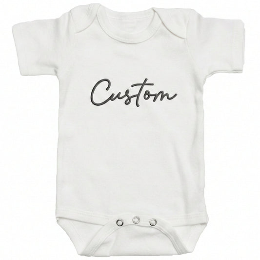Custom Embroidered ONESIES® Baby Bodysuit Z206