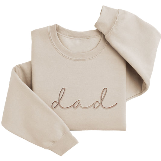 Embordered DAD Sweatshirt DAD Sweater Daddy Sweatshirt M211