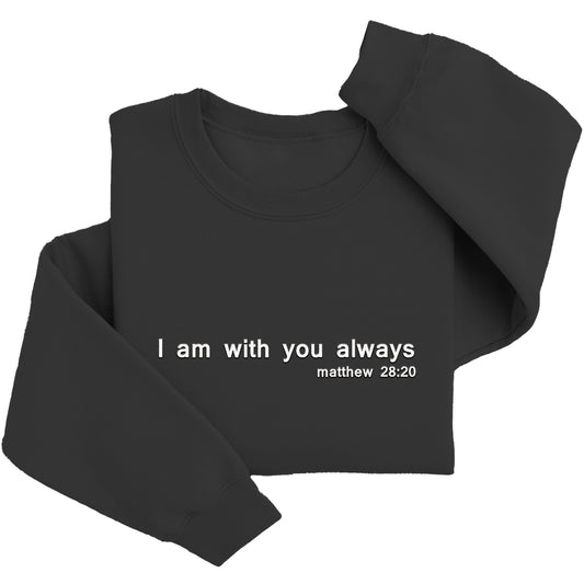 Embordered Make Heaven Crowded Sweatshirt Religious 1031
