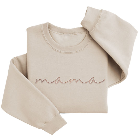 Embordered Mama Sweatshirt Mama Sweater W124