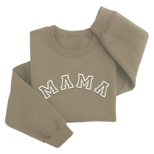 Embordered Mama Sweatshirt Mama Sweater W184