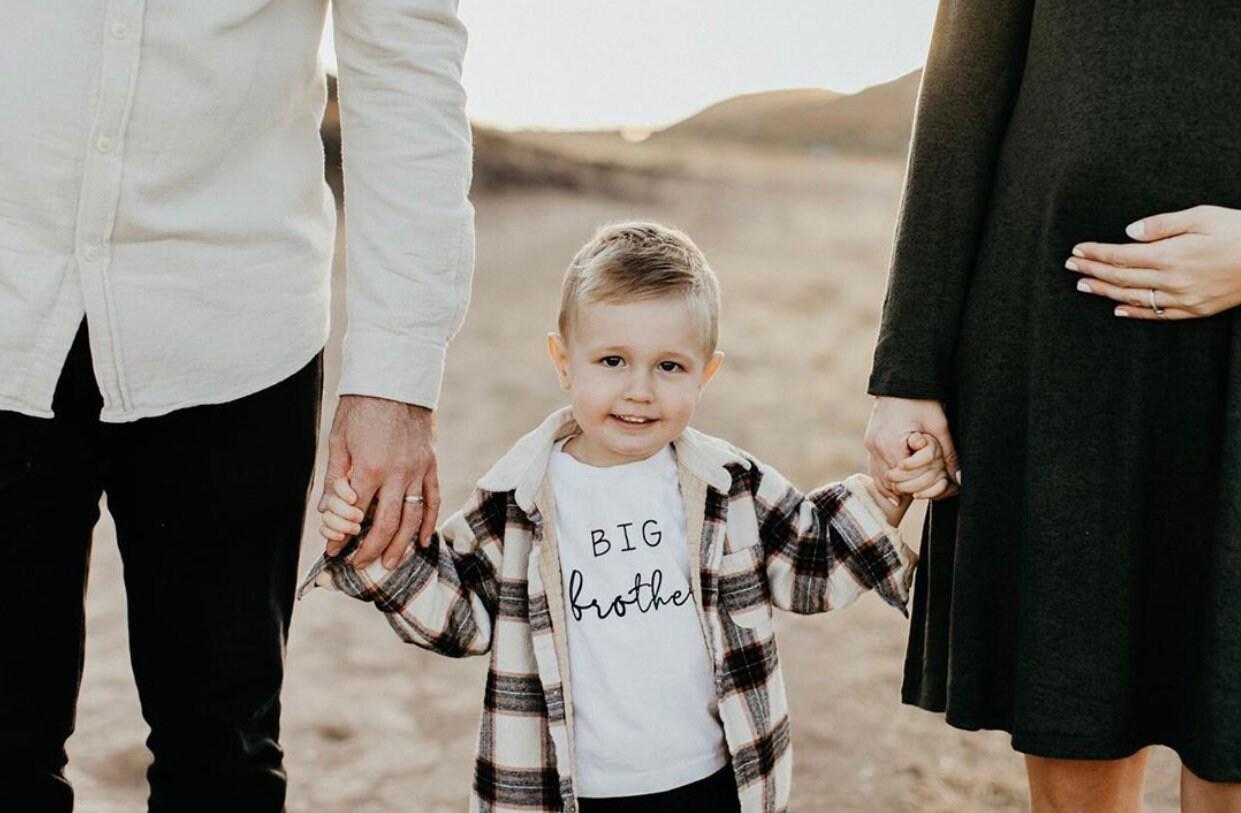 Big Brother Shirt, Big Brother Toddler Shirt, Cute Big T-Shirt, Pregnancy Announcement to family, Grandparents, Siblings 801
