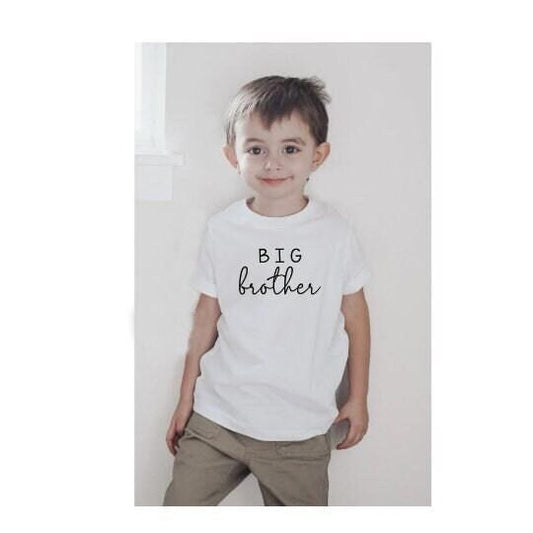 Big Brother Shirt, Big Brother Toddler Shirt, Cute Big T-Shirt, Pregnancy Announcement to family, Grandparents, Siblings 801