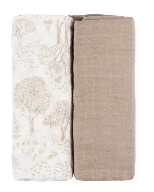 Baby Swaddle, 100% Cotton Muslin