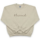 Bespoke Embroidered Blessed Sweatshirt A15