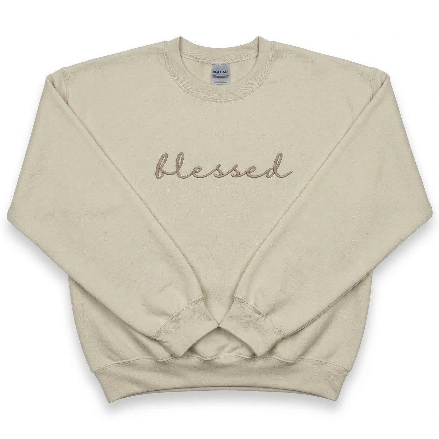 Bespoke Embroidered Blessed Sweatshirt A15