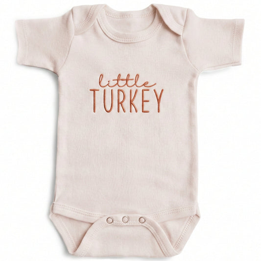 Embroidered Little Turkey ONESIES® brand A28