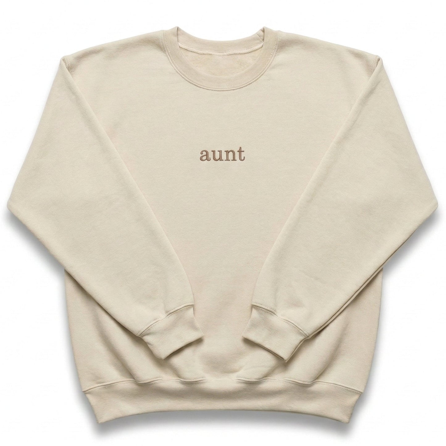 Bespoke Embroidered Aunt Sweatshirt C4