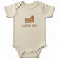 Bespoke Embroidered Cutie Pie Illustration ONESIES® Bodysuit E1