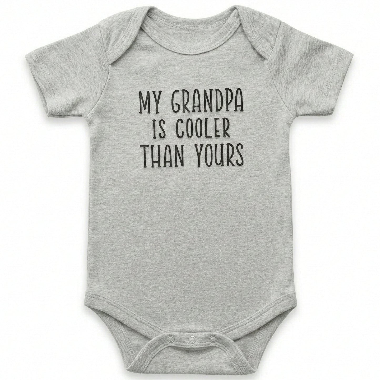 Embroidered My Grandpa is Cooler Than Yours ONESIES® brand E15