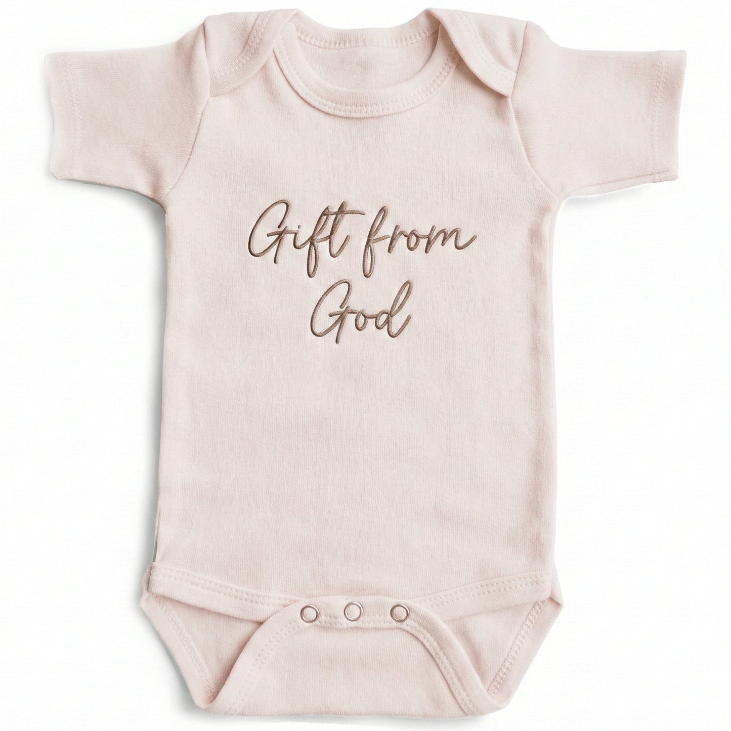 Bespoke Gift from God Embroidered ONESIES® Bodysuit E17