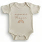 Bespoke Answered Prayer Embroidered Rainbow Illustration ONESIES® Bodysuit E22