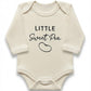 Bespoke Little Sweet Pea Embroidered Illustration ONESIES® Bodysuit E23