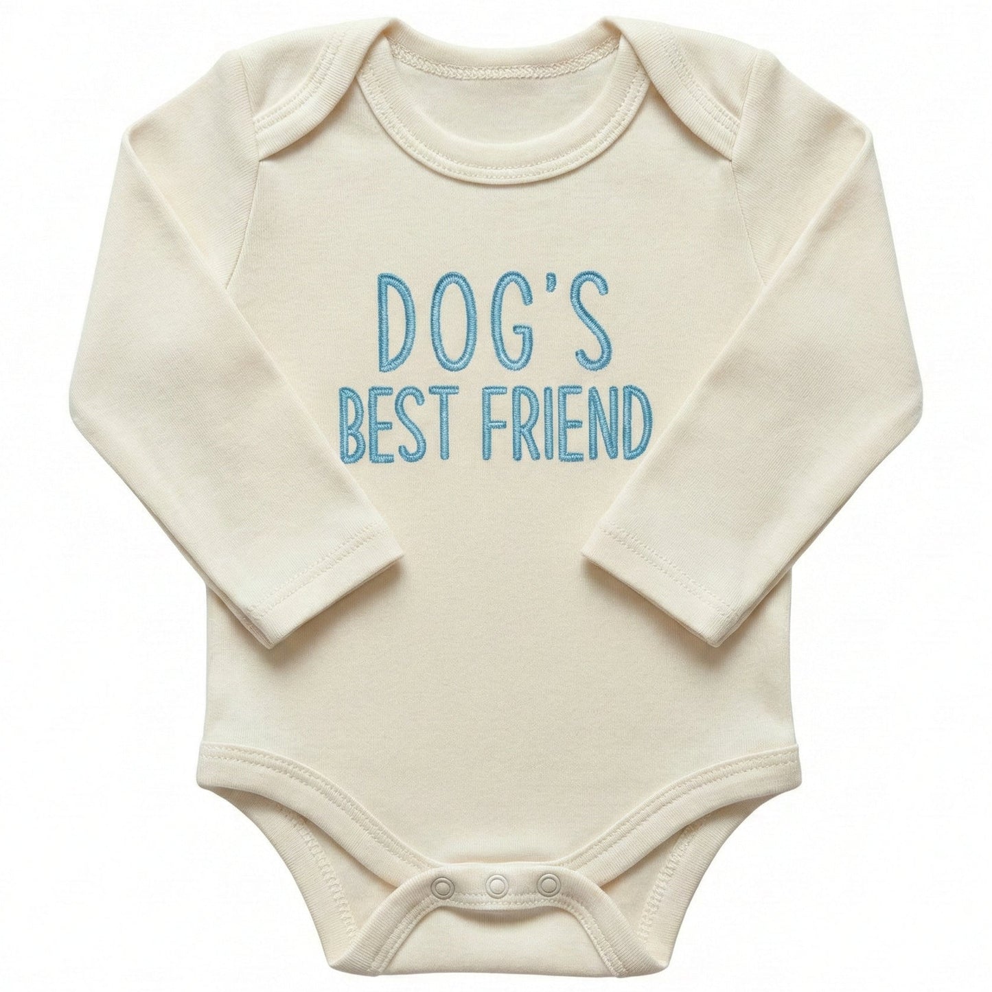 Bespoke Embroidered Dog's Best Friend ONESIES® Bodysuit E24