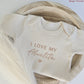 Embroidered I LOVE MY Abuelita Spanish ONESIES® Bodysuit E34