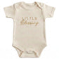 Bespoke Embroidered Little Blessing Religious ONESIES® Bodysuit E35
