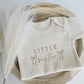 Embroidered Little Sister with Bows ONESIES® Bodysuit E40