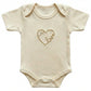 Embroidered Daddy Love Heart ONESIES® Bodysuit E43