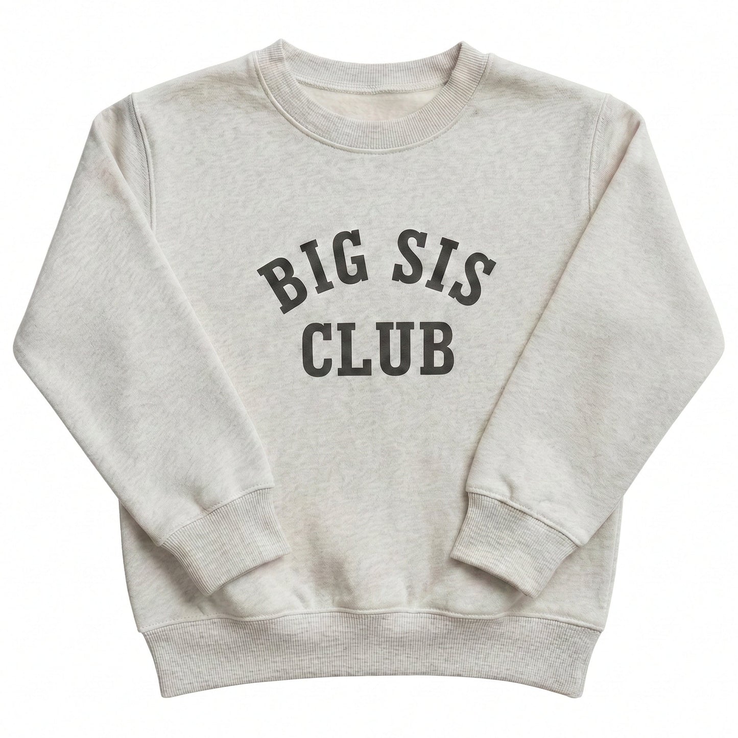 Embroidered Big Sis Club Toddler and Youth Sweatshirt E46