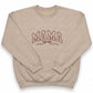 Embroidered Mama with Bow Detail Sweatshirt E47