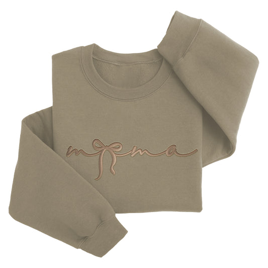 Embroidered Mama Sweatshirt Mama Sweater E49