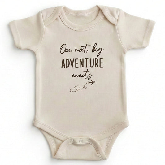 Embroidered Our Next Adventure Awaits ONESIES® Bodysuit E5