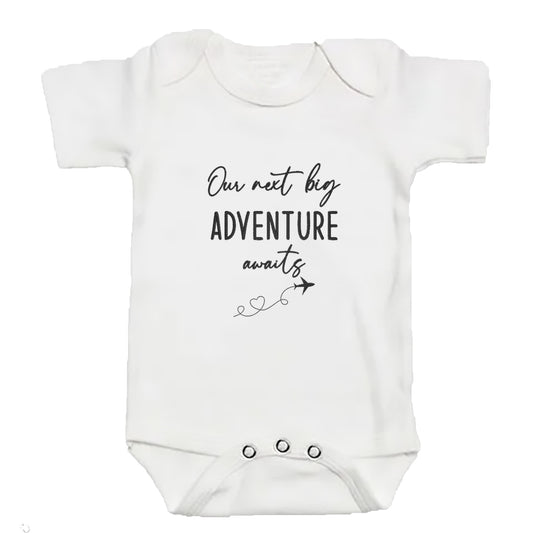 Embroidered Our Next Adventure Awaits ONESIES® brand E5