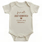 Embroidered First Great Grandchild ONESIES® Bodysuit E8