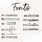 Embroidered Custom Onesie® brand, Custom Baby Bodysuit, Personalized Bodysuit Z57