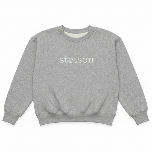 Embroidered Personalized Name Toddler and Youth Sweatshirt Z86