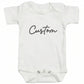 Custom Embroidered ONESIES® Baby Bodysuit Z206