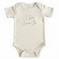 Custom Embroidered I Love Personalized ONESIES® Bodysuit Z51