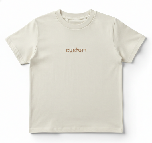 Embroidered Custom Name Toddler and Youth T-Shirt Z170