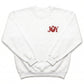 Embroidered Joy Christmas Ornament Sweatshirt H21