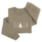 Embroidered Christmas Trees Holiday Sweater H3