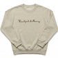 Embroidered Thankful & Merry Holiday Sweater H48