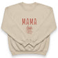 Embroidered Mama Christmas Ornament Sweater H57
