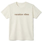 Embroidered Vacation Vibes Bespoke T-Shirt L246