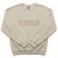 Embroidered Uncle Block Letter Sweatshirt M202