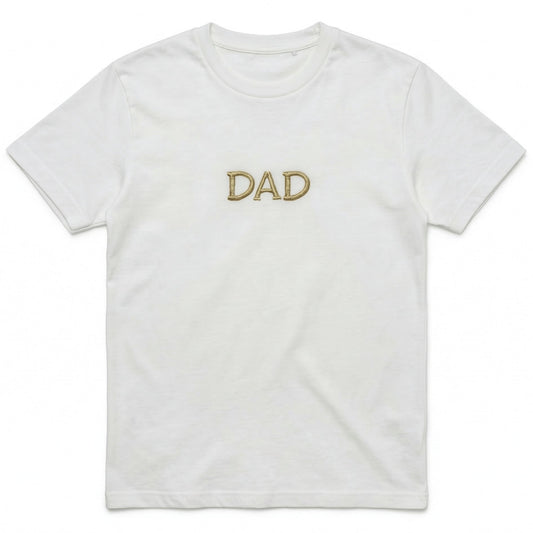 Embroidered Dad Bespoke T-Shirt M227