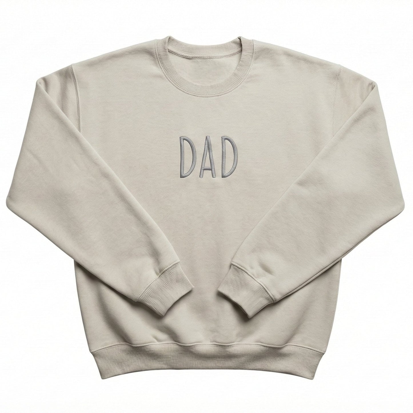 Embroidered Dad Minimalist Sweatshirt M240