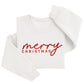 Embroidered Merry Christmas Holiday Sweater H61