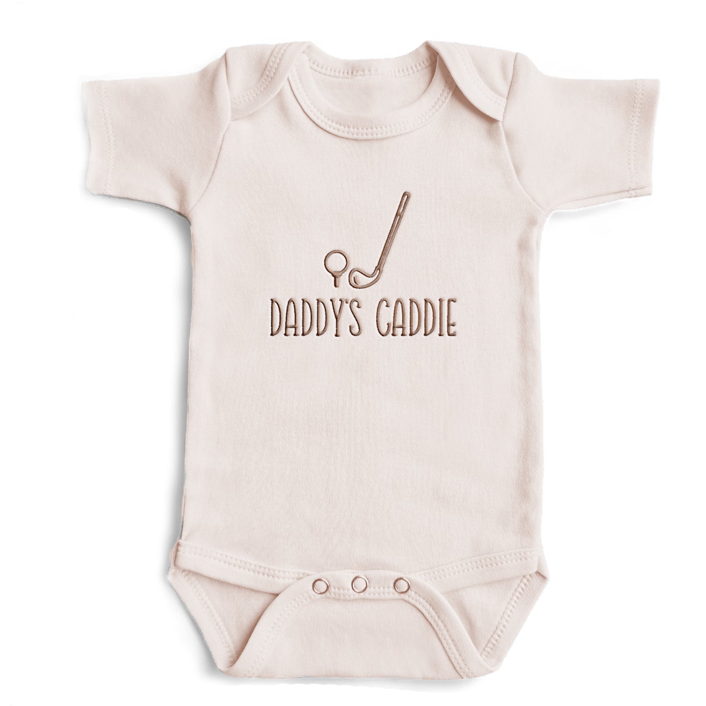 Embroidered Daddy's Caddie ONESIES® Golf Baby Bodysuit MISC 285
