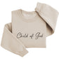 Embroidered Child of God Sweatshirt Religious 1011