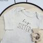Embroidered Big Sister Design ONESIES® Baby Bodysuit Siblings 817