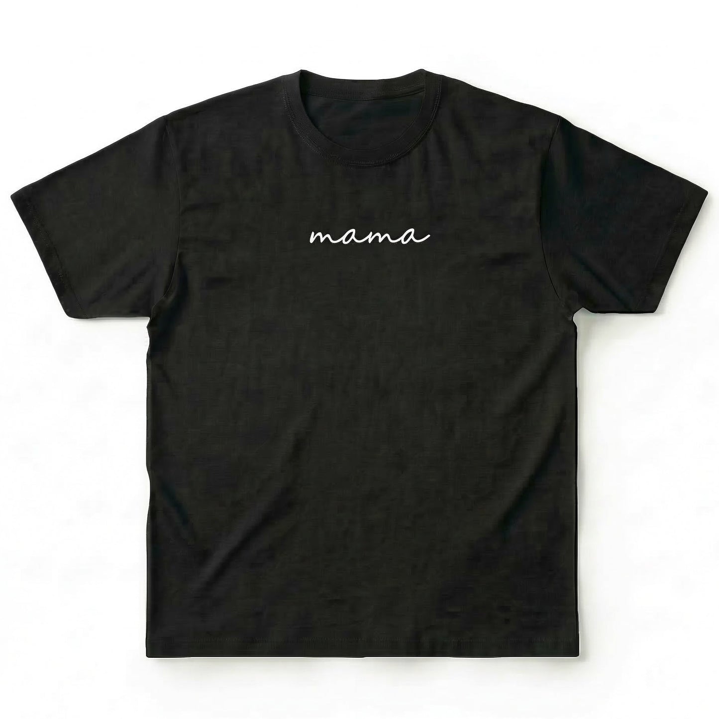 Embroidered Mama Cursive T-Shirt W129