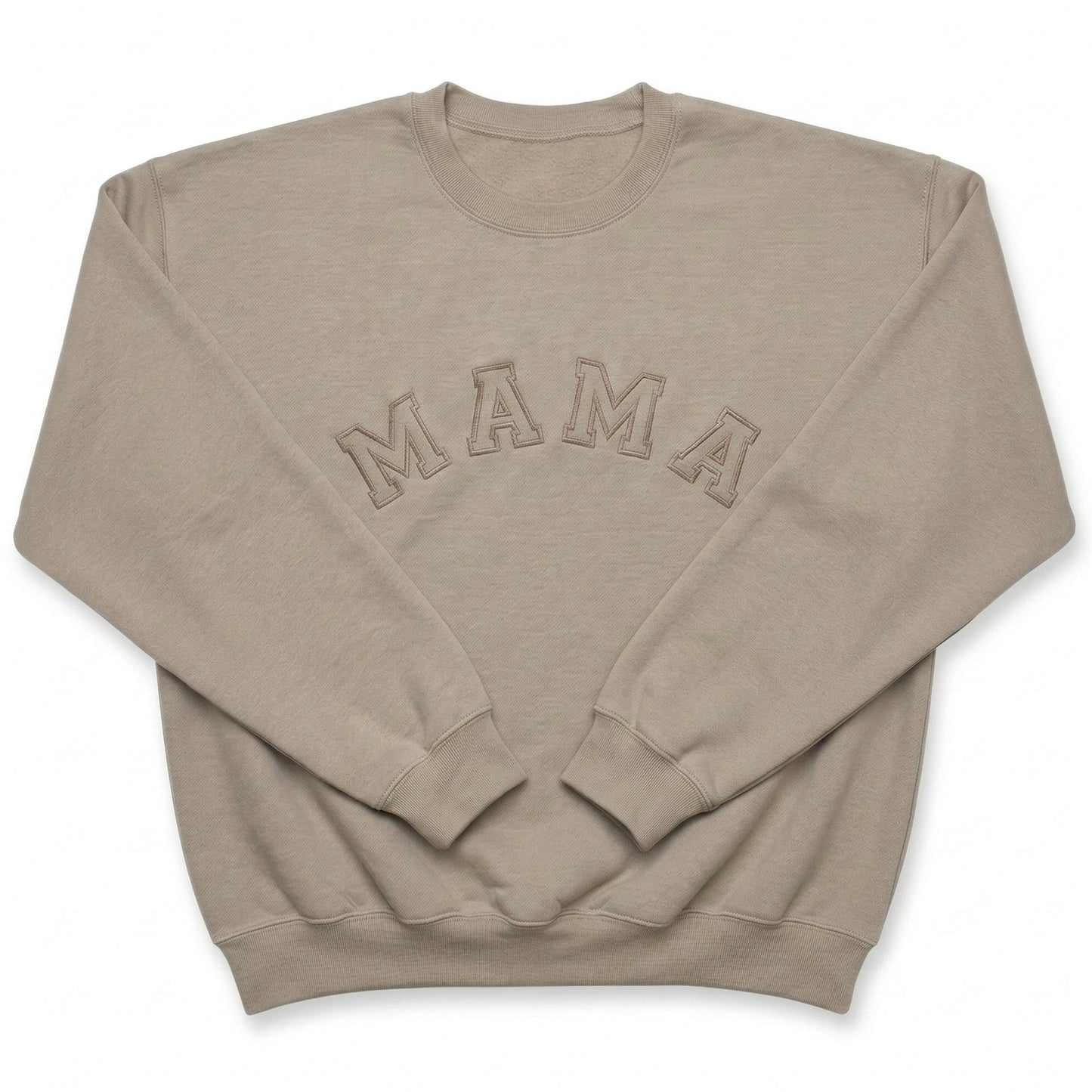 Mama Block Letter Arc Sweatshirt W184