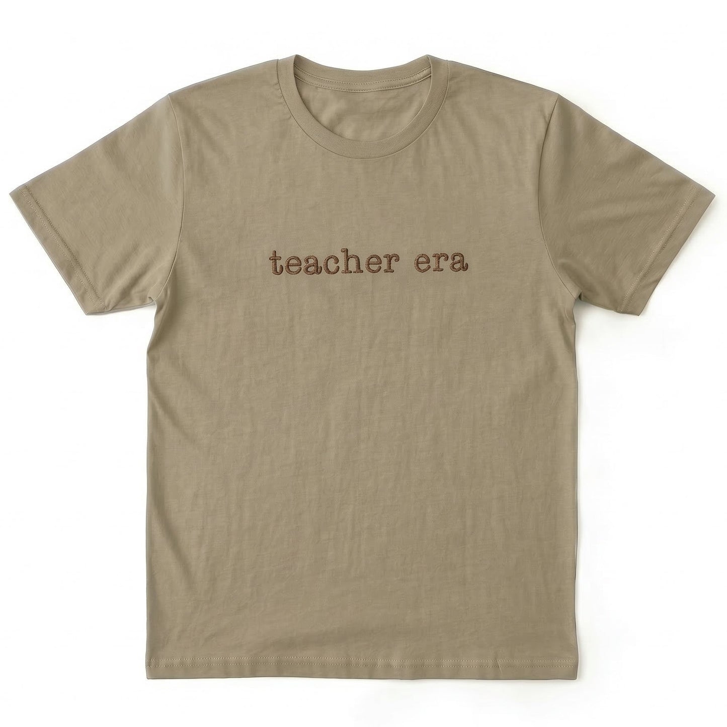 Embroidered Teacher Era Bespoke T-Shirt W216